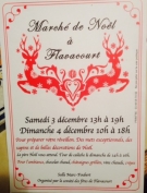 Le 3 et 4 déc à Flavacourt: Marché de Noel